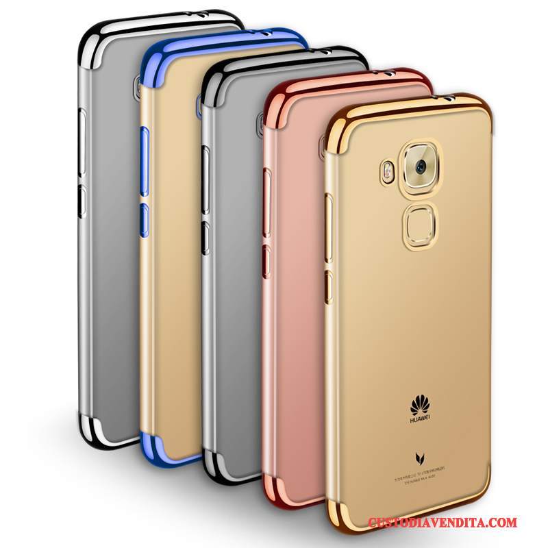 Custodia Huawei G9 Plus Silicone Morbidotelefono, Cover Huawei G9 Plus Protezione Trasparente Tutto Incluso