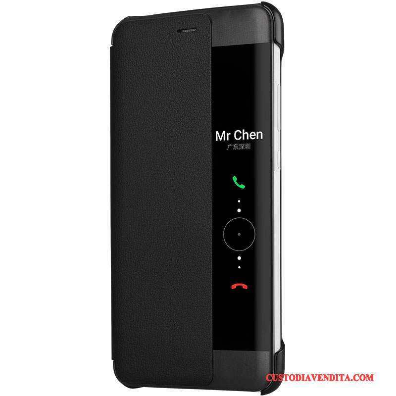 Custodia Huawei Mate 10 Pelle Nerotelefono, Cover Huawei Mate 10 Protezione