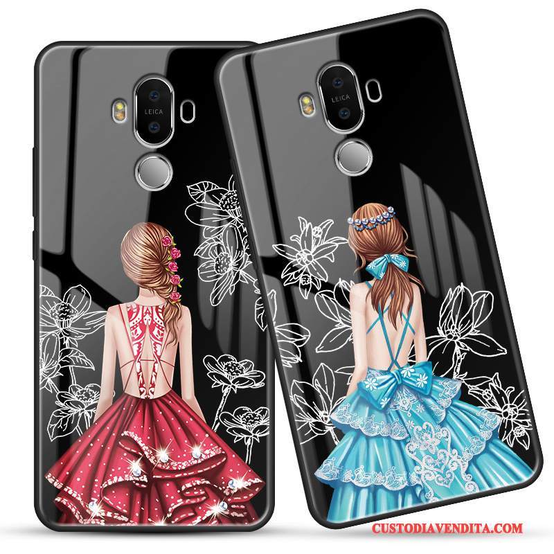 Custodia Huawei Mate 10 Pro Creativo Telefono Tendenza, Cover Huawei Mate 10 Pro Protezione Vetro Di Personalità
