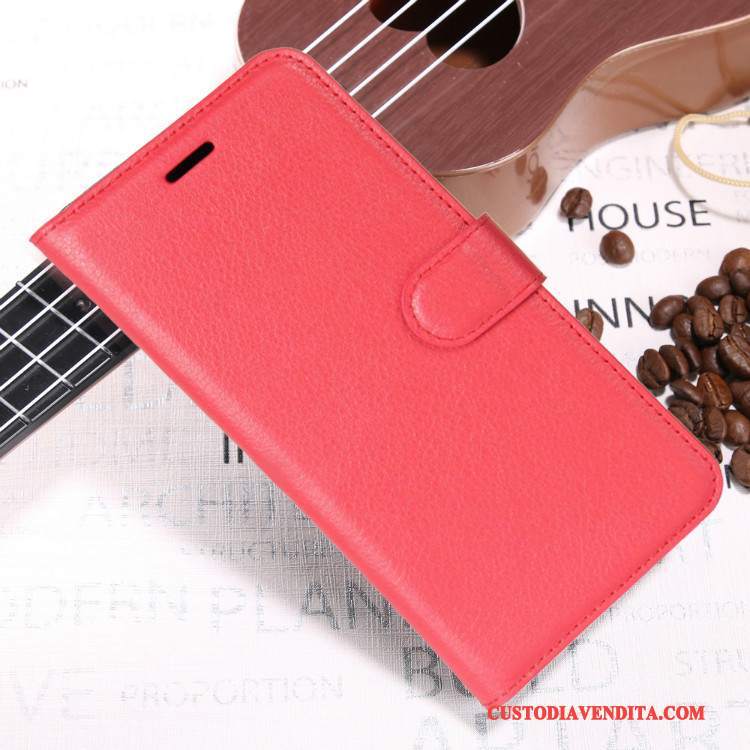 Custodia Huawei Mate 10 Pro Portafoglio Caldo Rosso, Cover Huawei Mate 10 Pro Pelle Telefono