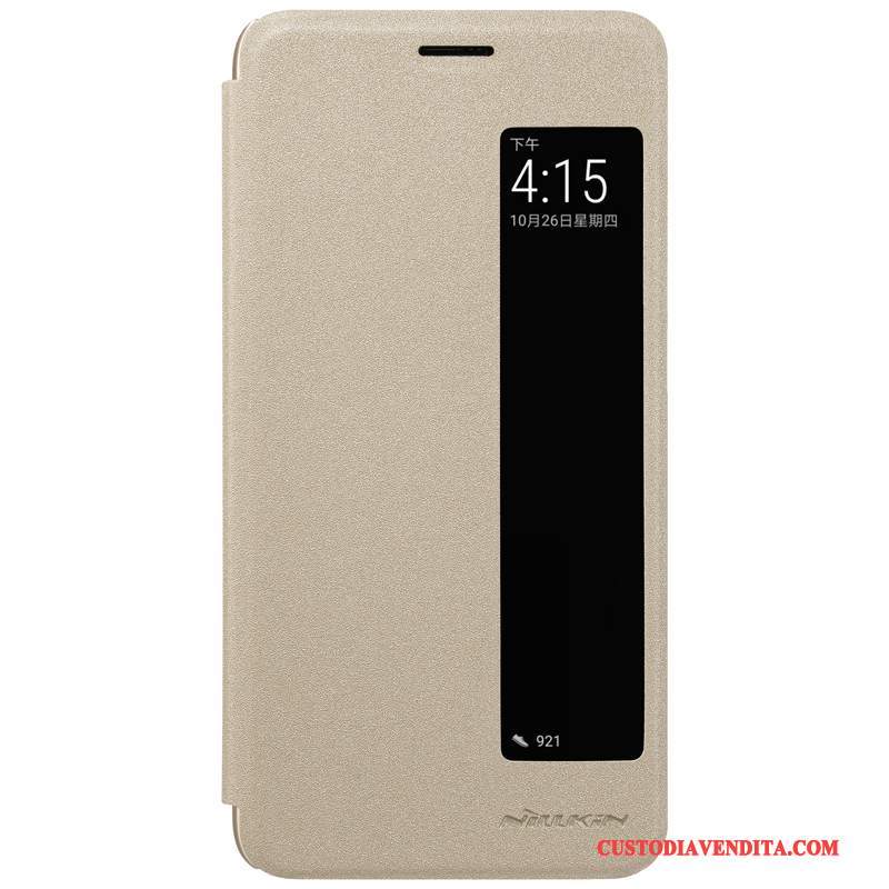 Custodia Huawei Mate 10 Pro Protezione Orotelefono, Cover Huawei Mate 10 Pro Pelle