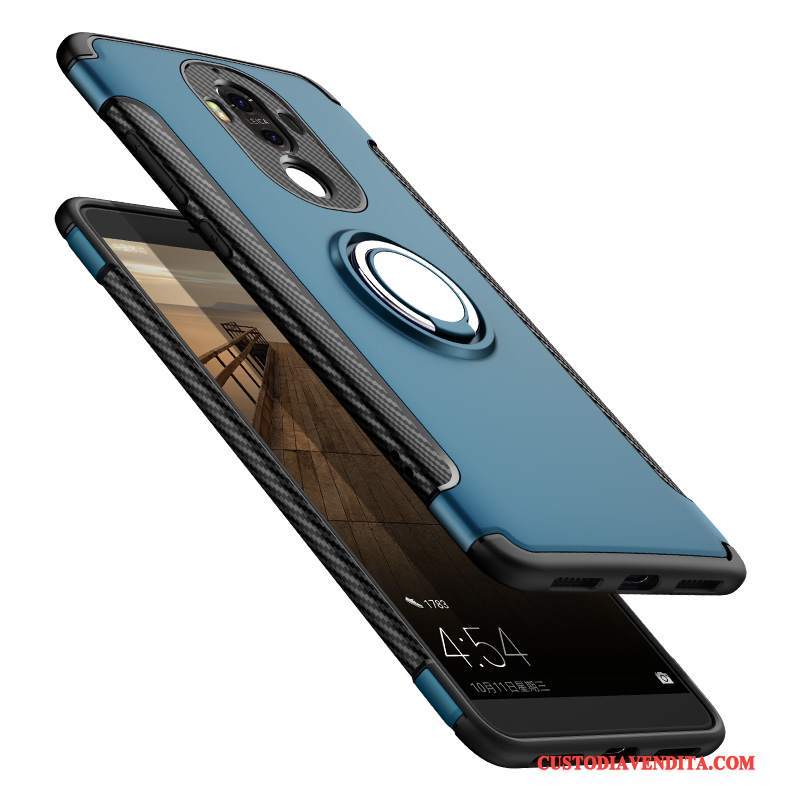 Custodia Huawei Mate 10 Pro Silicone Blu Scurotelefono, Cover Huawei Mate 10 Pro Anti-caduta Di Personalità