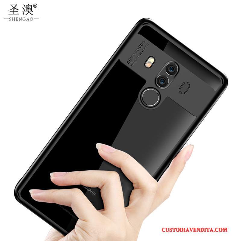 Custodia Huawei Mate 10 Pro Silicone Telefono Anti-caduta, Cover Huawei Mate 10 Pro Protezione Tendenza Supporto