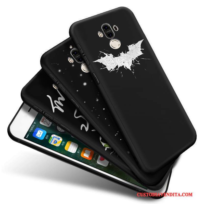 Custodia Huawei Mate 10 Pro Silicone Tutto Incluso Morbido, Cover Huawei Mate 10 Pro Protezione Nero Macchiati