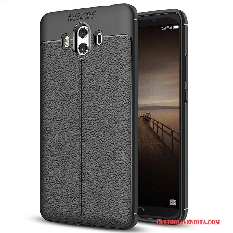 Custodia Huawei Mate 10 Silicone Nero Tutto Incluso, Cover Huawei Mate 10 Creativo Nuovo Anti-caduta