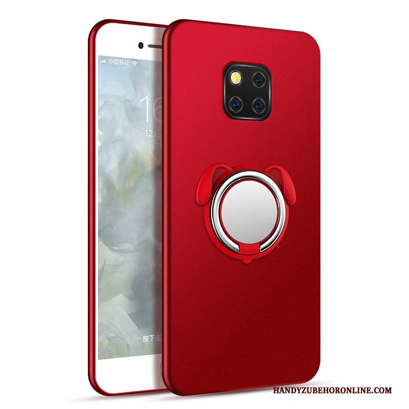 Custodia Huawei Mate 20 Rs Protezione Morbido Supporto, Cover Huawei Mate 20 Rs Telefono Rosso