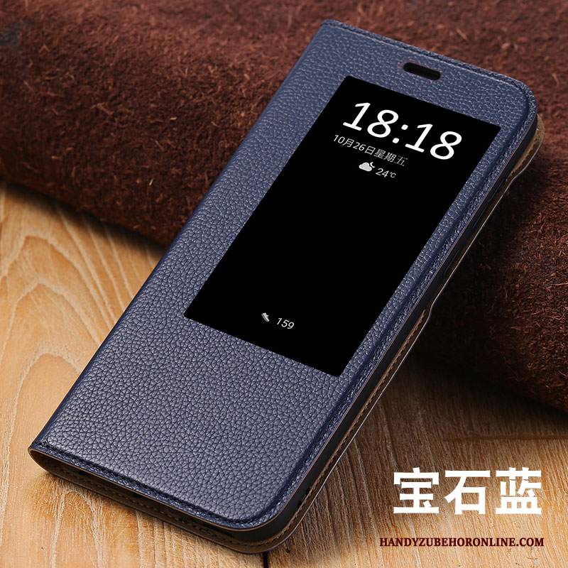Custodia Huawei Mate 20 X Protezione Tutto Incluso Blu, Cover Huawei Mate 20 X Silicone Morbidotelefono