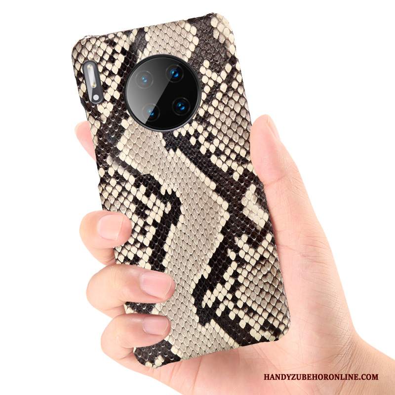 Custodia Huawei Mate 30 Pelle High End Borse, Cover Huawei Mate 30 Protezione Personalizza Nuovo