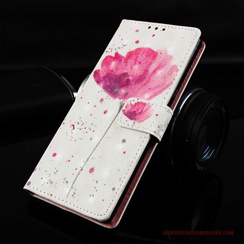 Custodia Huawei Mate 30 Pro Portafoglio Telefono Bianco, Cover Huawei Mate 30 Pro Folio Tutto Incluso Anti-caduta