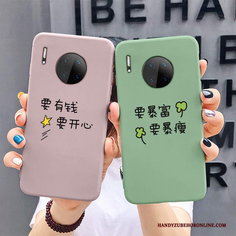 Custodia Huawei Mate 30 Pro Silicone Anti-caduta Morbido, Cover Huawei Mate 30 Pro Telefono Verde