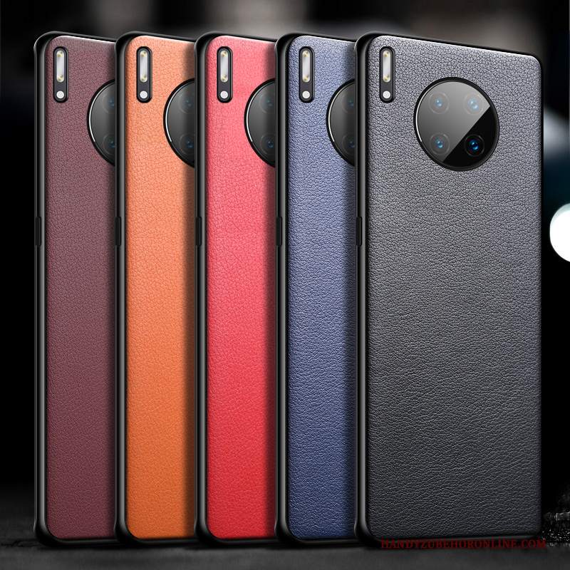 Custodia Huawei Mate 30 Pro Silicone Telefono Sottile, Cover Huawei Mate 30 Pro Pelle Pellicola Protettiva Tutto Incluso