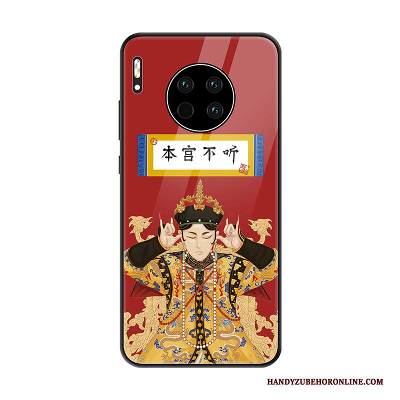 Custodia Huawei Mate 30 Vintage Tendenza Vento, Cover Huawei Mate 30 Creativo Telefono Di Personalità