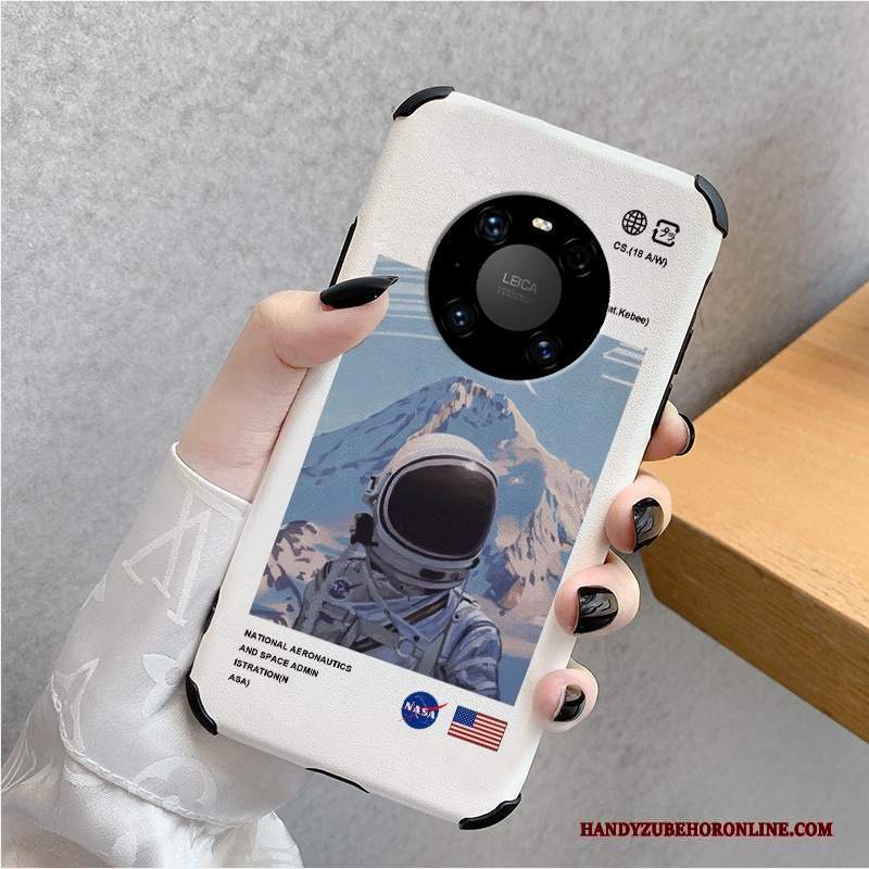 Custodia Huawei Mate 40 Pro Protezione Modello Blu, Cover Huawei Mate 40 Pro Creativo Anti-caduta Morbido