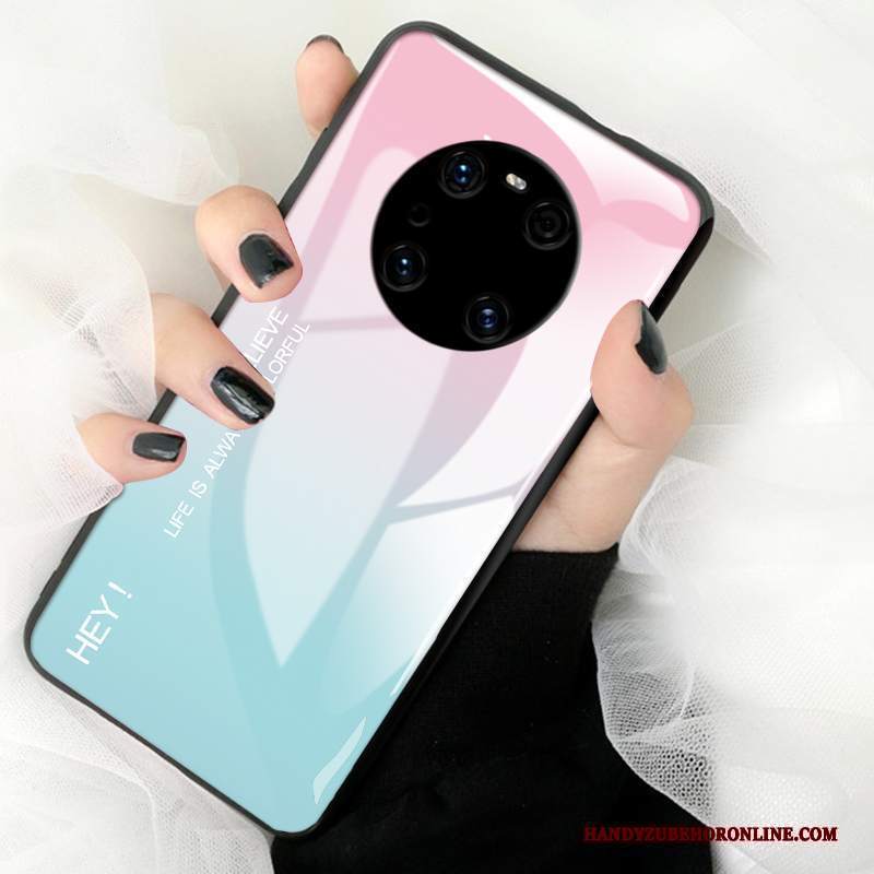 Custodia Huawei Mate 40 Pro Protezione Tutto Incluso Gradiente, Cover Huawei Mate 40 Pro Moda Semplicitelefono