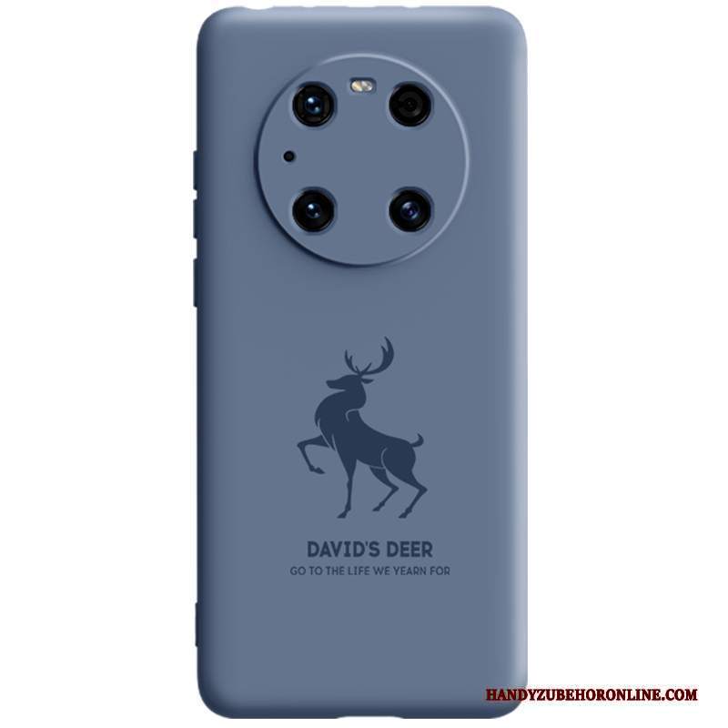 Custodia Huawei Mate 40 Pro Silicone Telefono Nuovo, Cover Huawei Mate 40 Pro Protezione Anti-caduta Blu