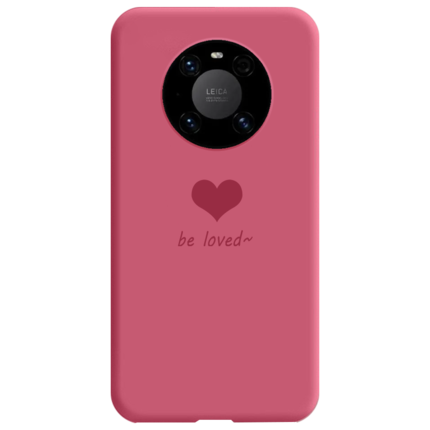 Custodia Huawei Mate 40 Rs Silicone Grigio Nuovo, Cover Huawei Mate 40 Rs Telefono Amare