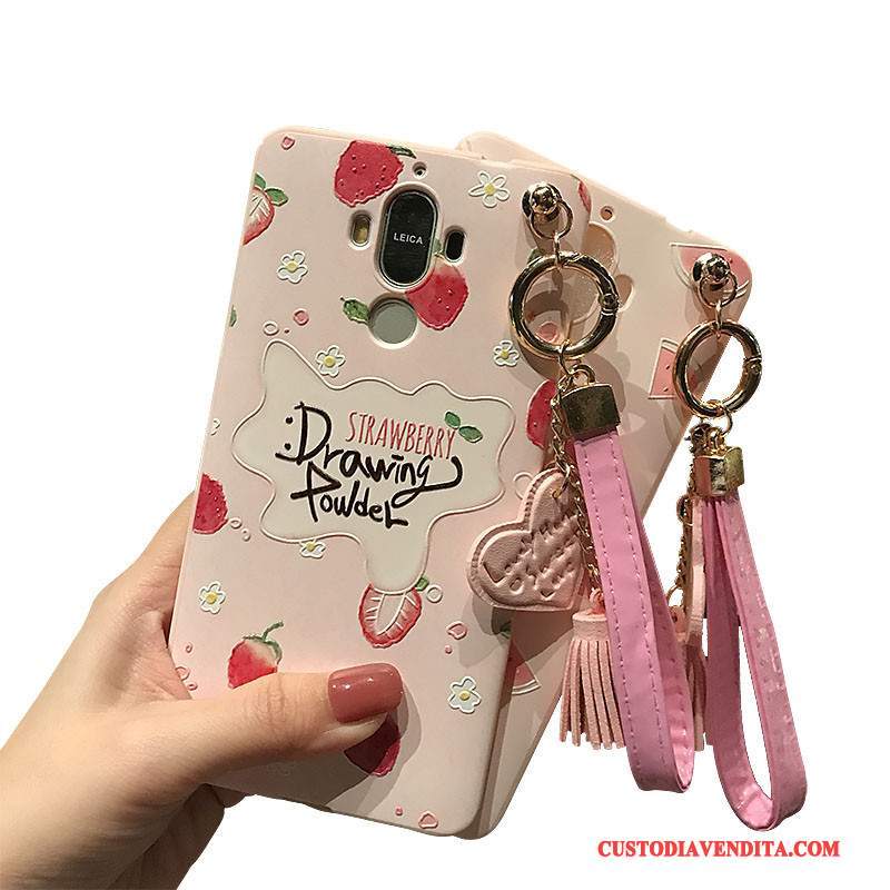 Custodia Huawei Mate 8 Colore Gattino Macchiati, Cover Huawei Mate 8 Protezione Telefono Ornamenti Appesi