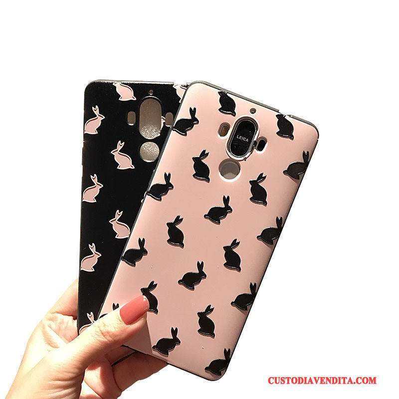 Custodia Huawei Mate 8 Goffratura Supporto Morbido, Cover Huawei Mate 8 Silicone Telefono Legno