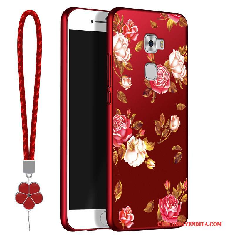 Custodia Huawei Mate S Silicone Rosso Tendenza, Cover Huawei Mate S Protezione Morbidotelefono