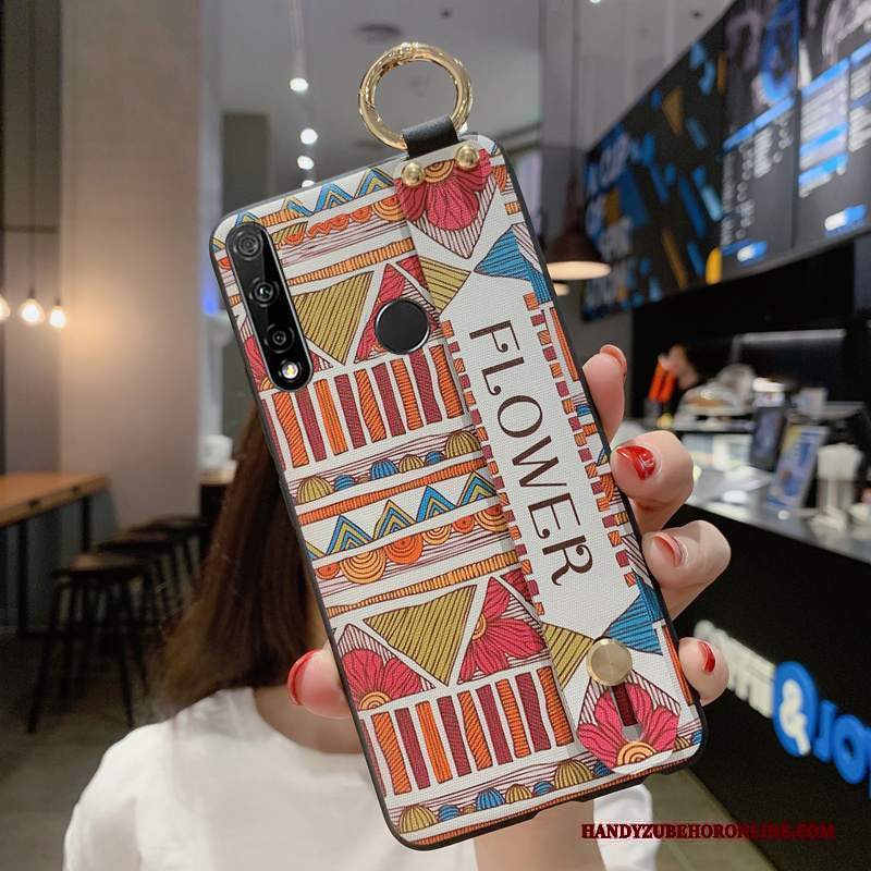 Custodia Huawei Nova 5t Cartone Animato Rossotelefono, Cover Huawei Nova 5t Protezione Vento Etnico