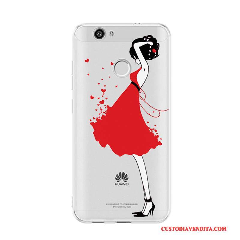 Custodia Huawei Nova Creativo Tutto Incluso Morbido, Cover Huawei Nova Silicone Di Personalità Anti-caduta
