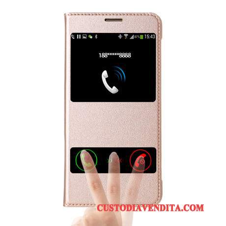 Custodia Huawei Nova Protezione Telefono Tendenza, Cover Huawei Nova Pelle Rosa