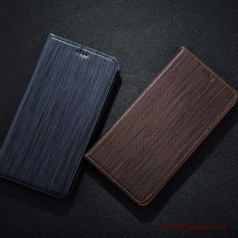 Custodia Huawei P Smart 2019 Pelle Blu A Quadri, Cover Huawei P Smart 2019 Protezione Modello Tutto Incluso