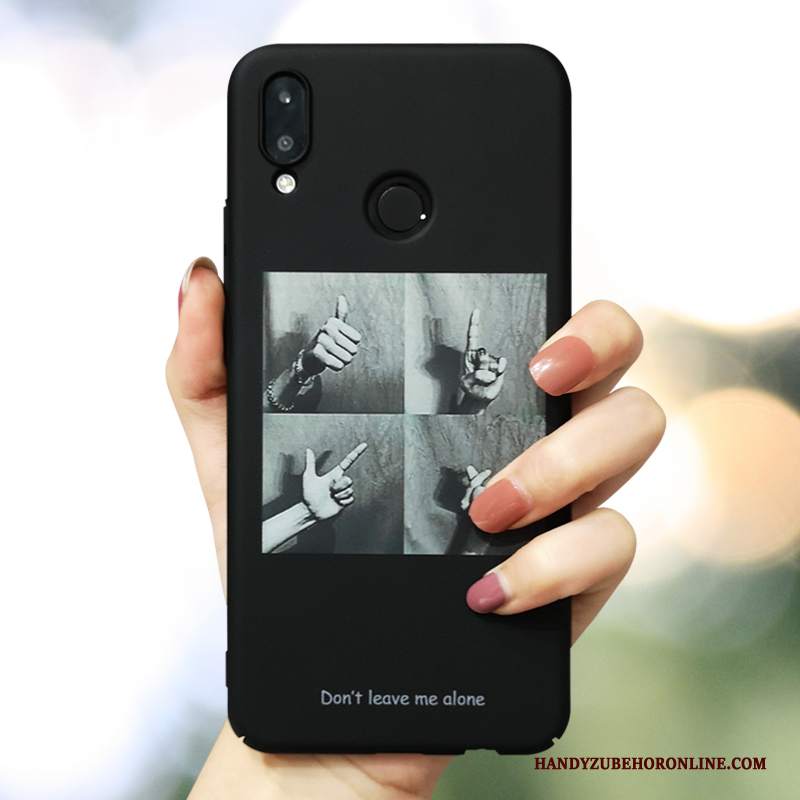 Custodia Huawei P Smart+ Creativo Difficile Tutto Incluso, Cover Huawei P Smart+ Protezione Di Personalità Marchio Di Tendenza
