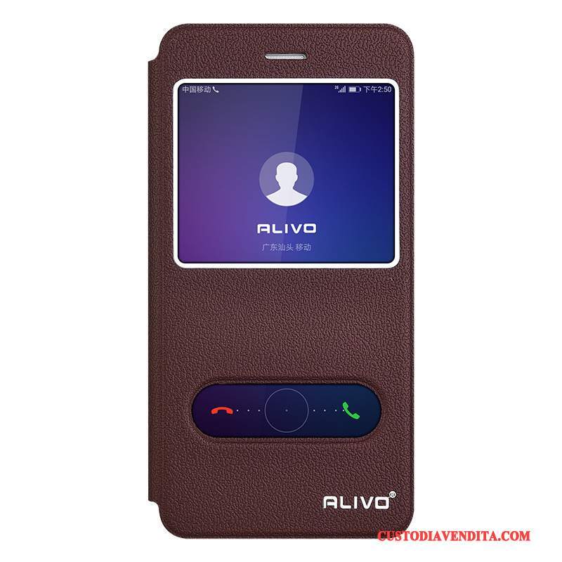 Custodia Huawei P Smart Protezione Telefono, Cover Huawei P Smart Pelle