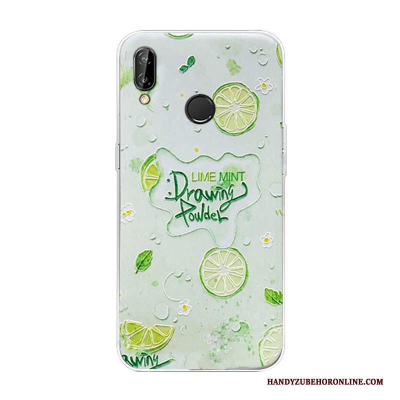 Custodia Huawei P Smart+ Silicone Morbido Anti-caduta, Cover Huawei P Smart+ Cartone Animato Telefono Bello