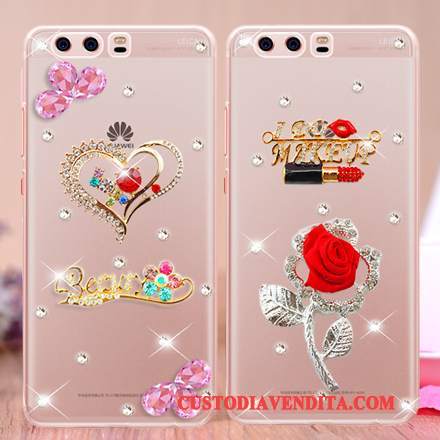 Custodia Huawei P10 Colore Di Personalità Anti-caduta, Cover Huawei P10 Creativo Telefono Ornamenti Appesi