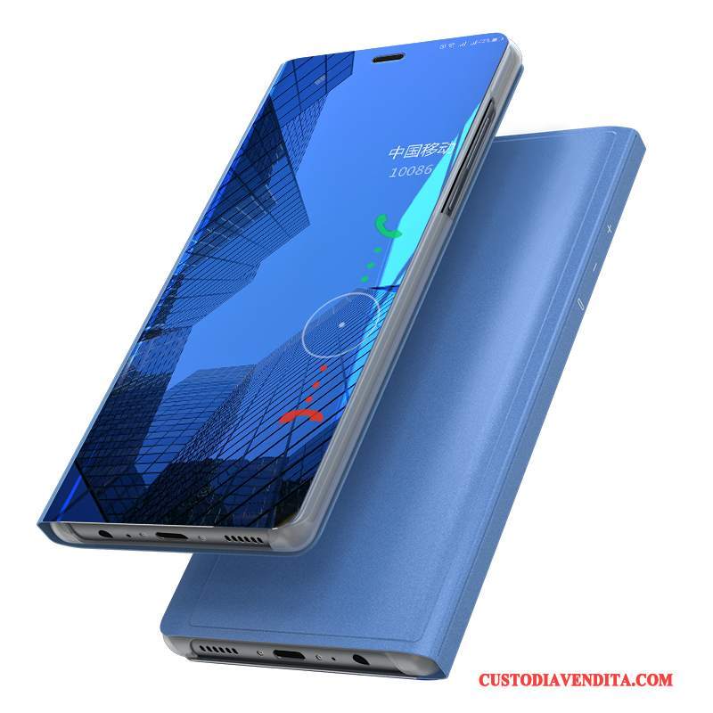 Custodia Huawei P10 Pelle Telefono Blu, Cover Huawei P10 Protezione Anti-caduta Tutto Incluso