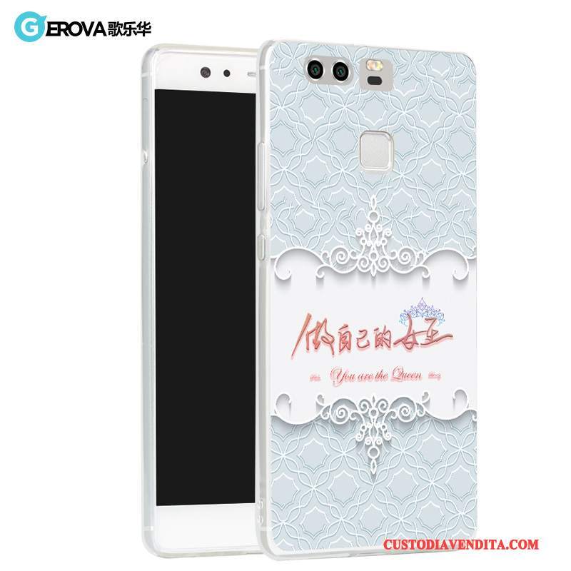 Custodia Huawei P10 Plus Creativo Blu Chiaro Di Personalità, Cover Huawei P10 Plus Protezione Morbidotelefono