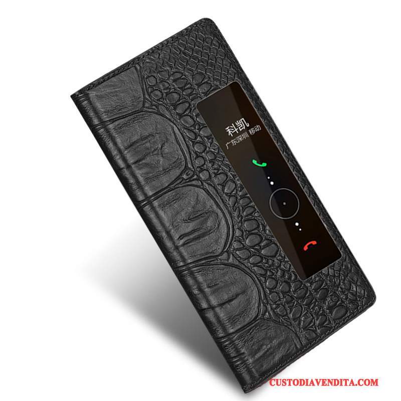 Custodia Huawei P10 Plus Protezione Nero Anti-caduta, Cover Huawei P10 Plus Pelle Affari Tutto Incluso