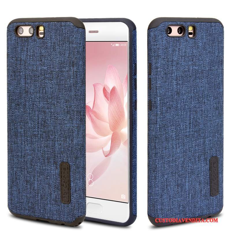 Custodia Huawei P10 Silicone Morbido Tutto Incluso, Cover Huawei P10 Tendenza Panno