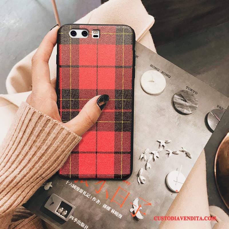 Custodia Huawei P10 Vintage Telefono Marchio Di Tendenza, Cover Huawei P10 Creativo Di Personalità Anti-caduta