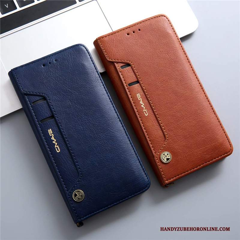 Custodia Huawei P20 Lite Pelle Borse Carta Tutto Incluso, Cover Huawei P20 Lite Folio Telefono