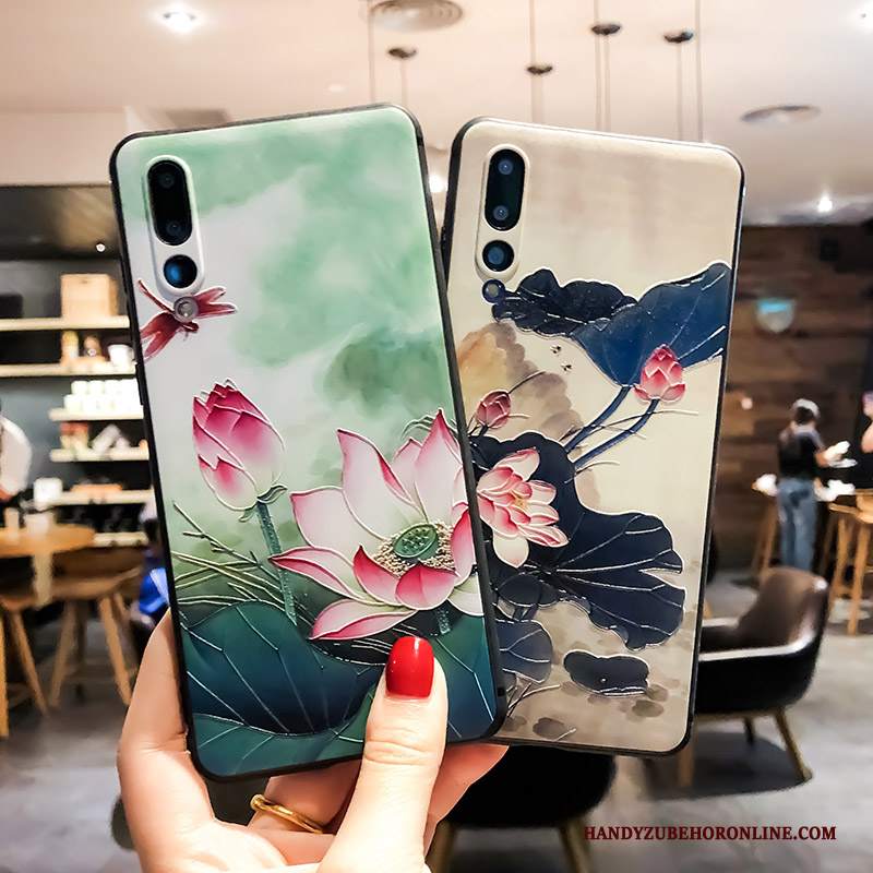 Custodia Huawei P20 Pro Creativo Ring Nuovo, Cover Huawei P20 Pro Silicone Tutto Incluso Di Personalità