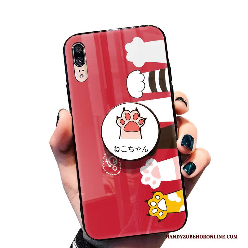 Custodia Huawei P20 Silicone Vento Di Personalità, Cover Huawei P20 Protezione Vetro Anti-caduta