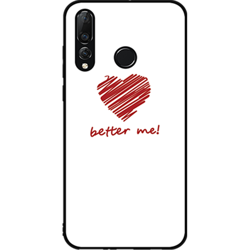 Custodia Huawei P30 Lite Silicone Bianco Anti-caduta, Cover Huawei P30 Lite Protezione Di Personalitàtelefono