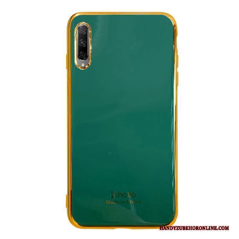 Custodia Huawei P40 Lite E Silicone Verde Marchio Di Tendenza, Cover Huawei P40 Lite E Protezione Nuovo Di Personalità