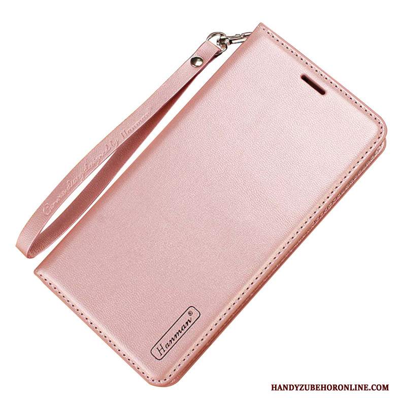Custodia Huawei P40 Lite Pelle Rosa Anti-caduta, Cover Huawei P40 Lite Folio Tutto Inclusotelefono