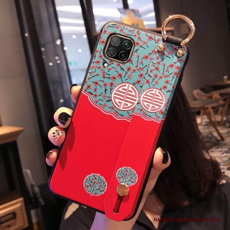 Custodia Huawei P40 Lite Silicone Palazzo Tutto Incluso, Cover Huawei P40 Lite Net Redtelefono