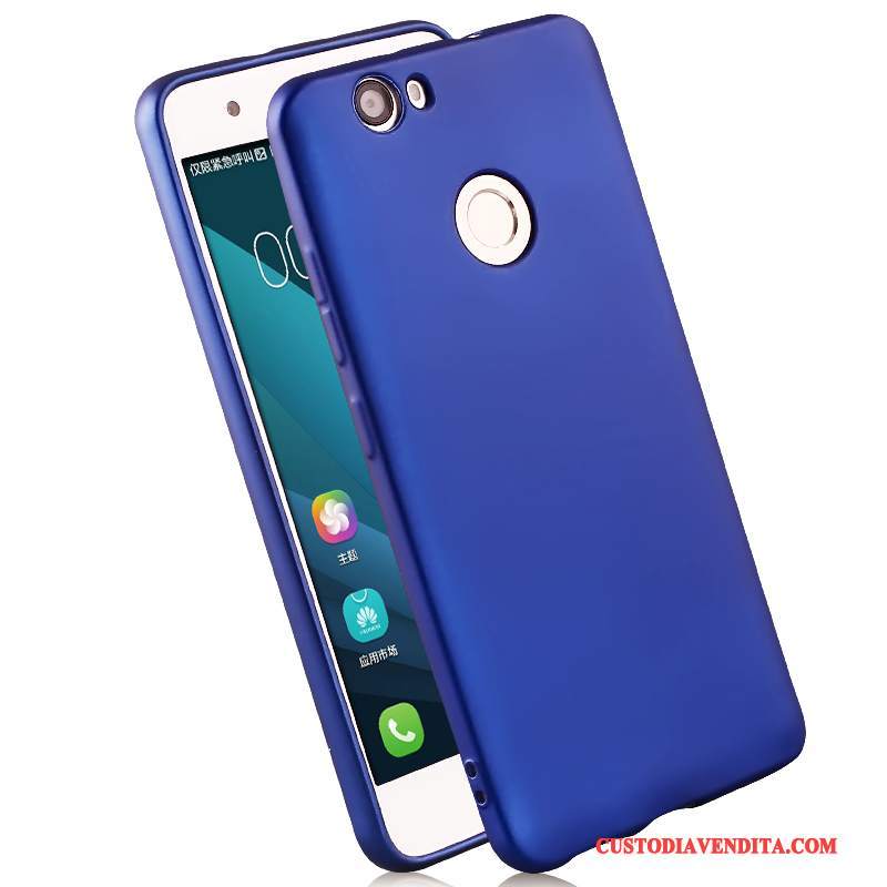 Custodia Huawei P8 Lite 2017 Protezione Telefono Blu, Cover Huawei P8 Lite 2017 Gioventù Collo Appeso