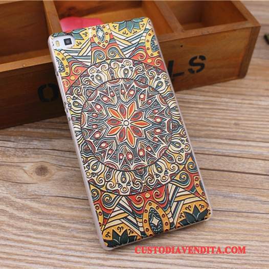 Custodia Huawei P8 Lite Protezione Difficile Ornamenti Appesi, Cover Huawei P8 Lite Colore Telefono Gioventù