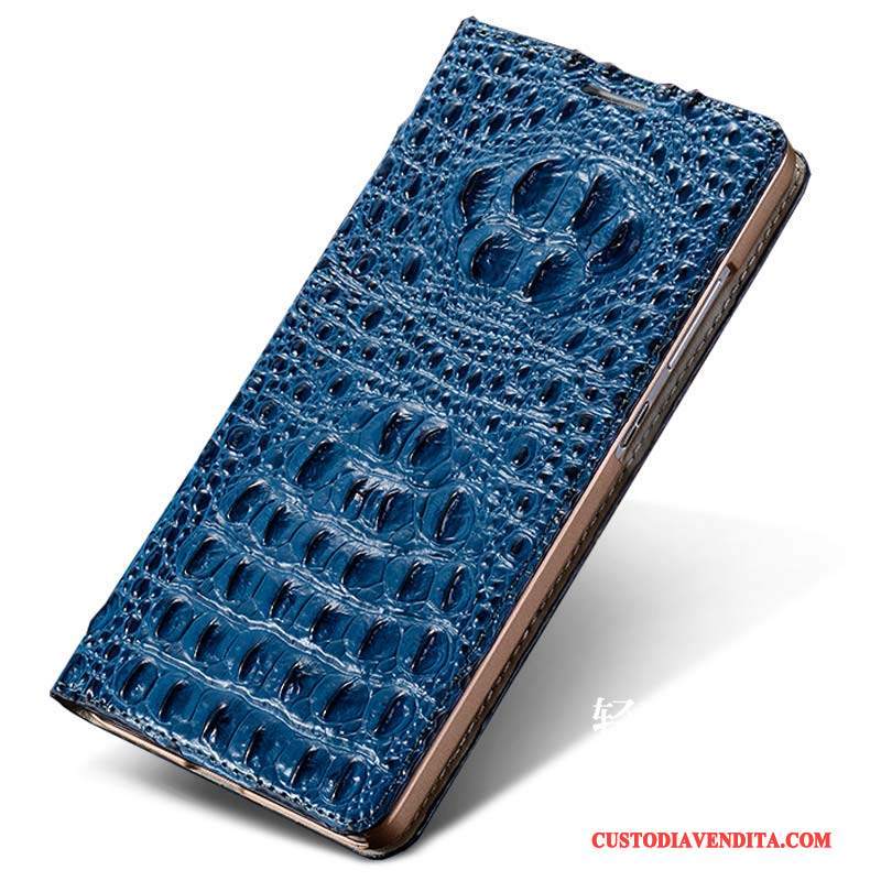 Custodia Huawei P8 Pelle Telefono Gioventù, Cover Huawei P8 Protezione Colore Profondo Anti-caduta