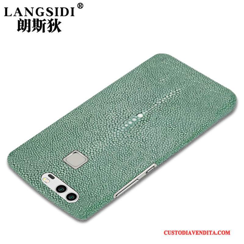 Custodia Huawei P9 Creativo Verdetelefono, Cover Huawei P9 Pelle Personalizza