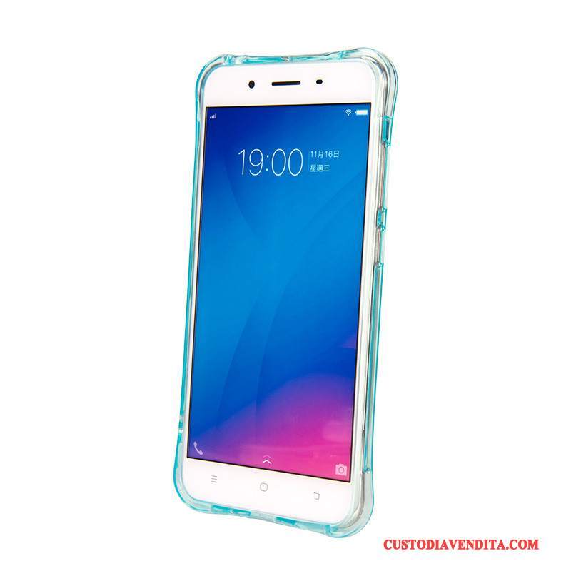 Custodia Huawei P9 Lite Silicone Anti-caduta Gioventù, Cover Huawei P9 Lite Protezione Morbido Blu