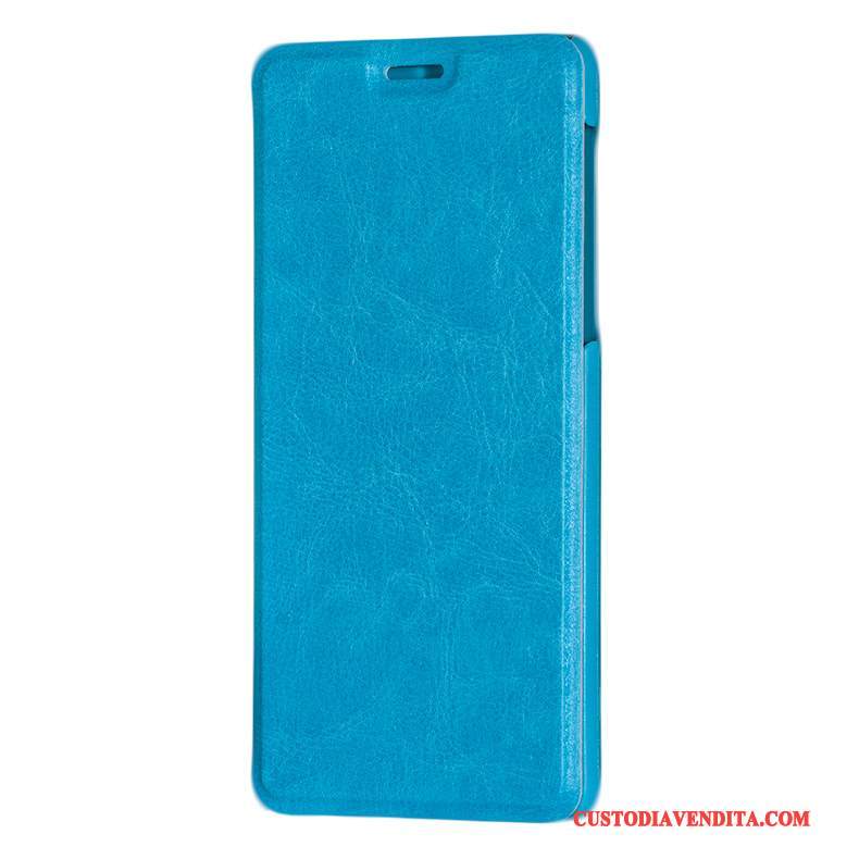 Custodia Huawei P9 Plus Protezione Anti-caduta Blu, Cover Huawei P9 Plus Pelle Telefono