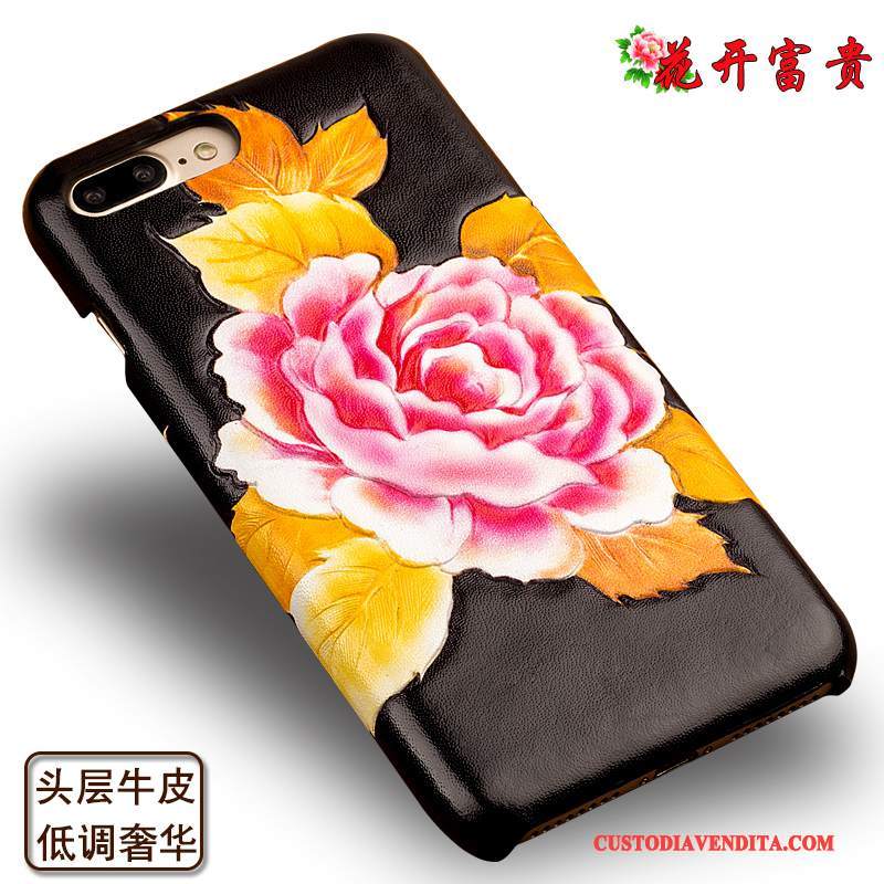 Custodia Huawei P9 Protezione Nero Anti-caduta, Cover Huawei P9 Pelle Telefono Coperchio Posteriore